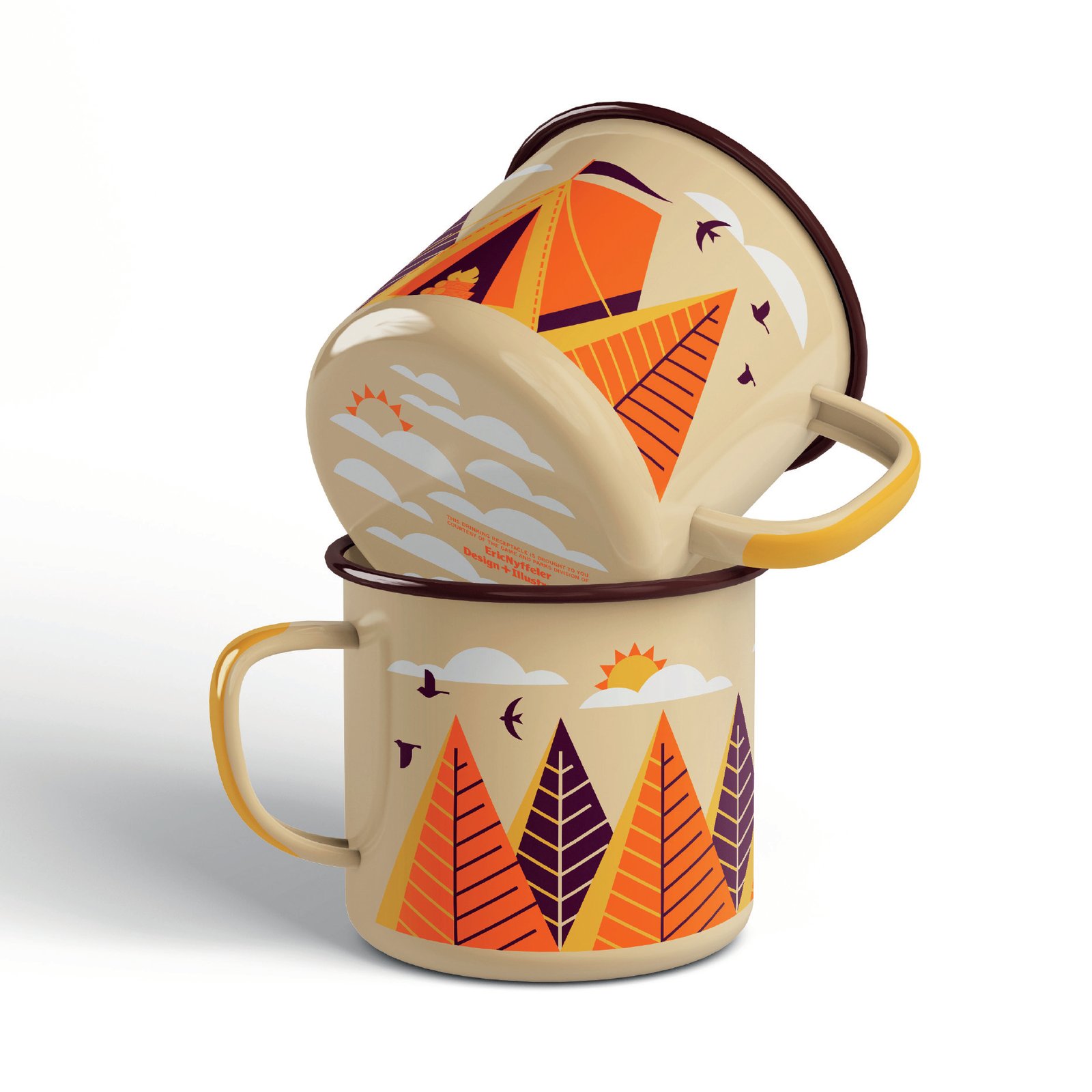 Enamel Camp Mug / Eric Nyffeler